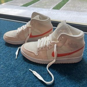 Nike corduroy Air Jordan’s, size US 8